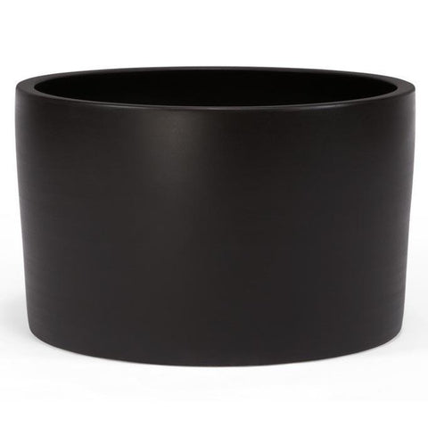 Case Study High Pan Ceramic Cylinder - Black