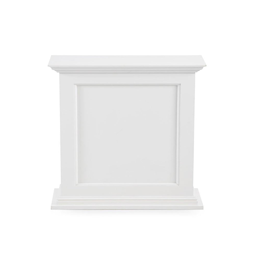 White Pedestal Set