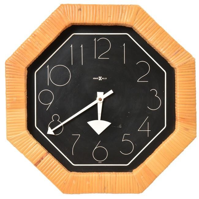 Howard Miller - Bamboo Octagon Wall Clock