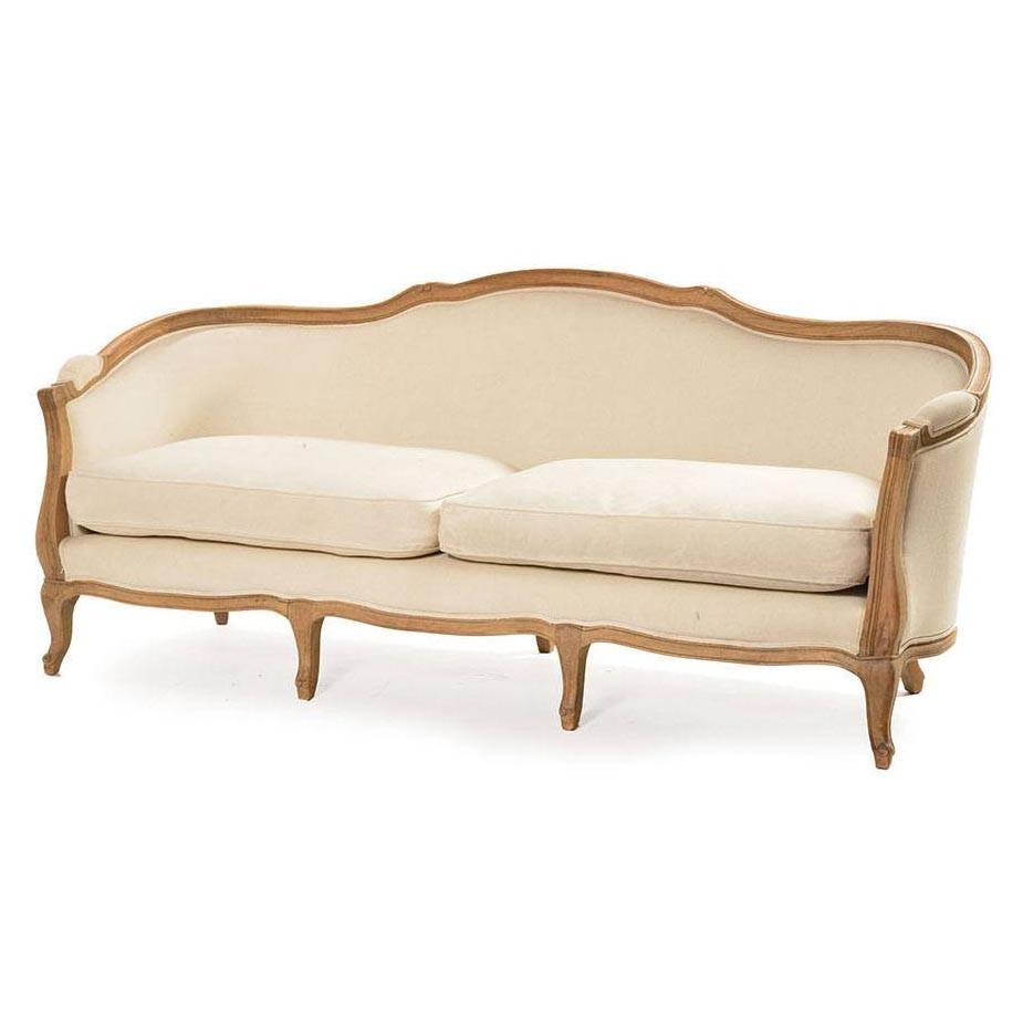 Cream Victorian Sofa