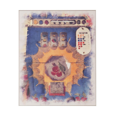 0890 (A+D) Flea Market Slot Machine (16" x 20")