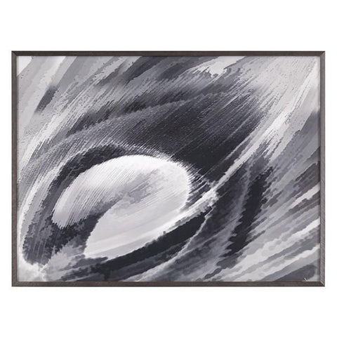 0356 (A+D) Feather Black (24" x 18")