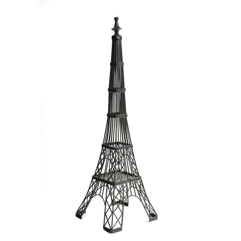 Black Eiffel Tower Statue
