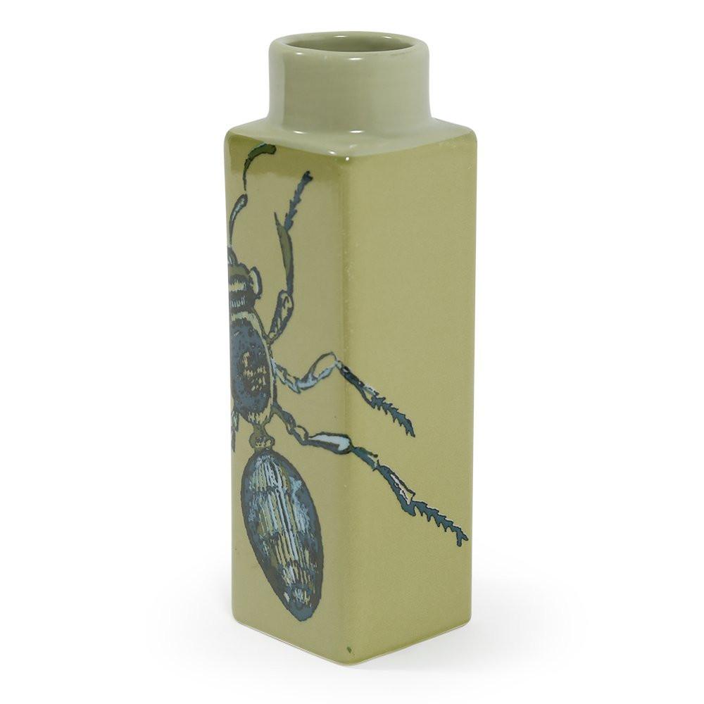 Green Ceramic Vase Beetle (A+D)