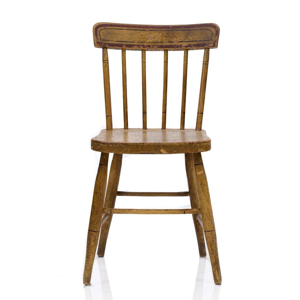 Wood Rustic Side Chair