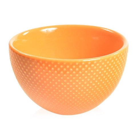 Orange Ceramic Texture Dip Bowl (A+D)