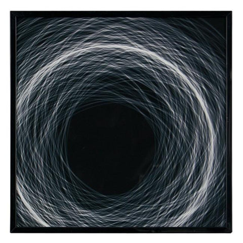 0246 (A+D) Circles Black (10.5" x 10.5")