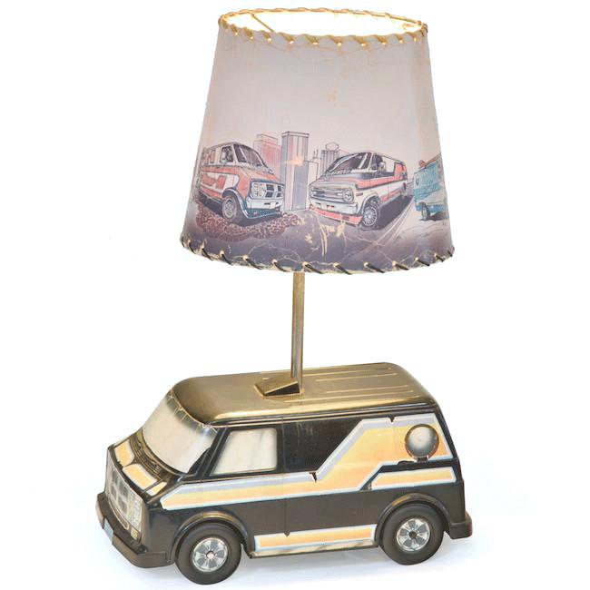 Vintage Van Table Lamp