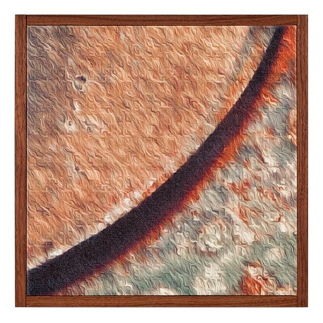 0570 (A+D) Orange Rust A (13" x 13")