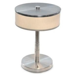 Metro Table Lamp - Linen Shade