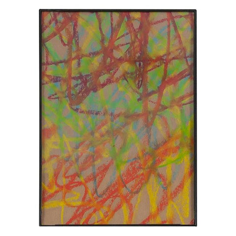 0233 (A+D) Jr Scribble Orange (5" x 7")