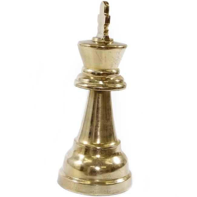 Gold King Chess Piece