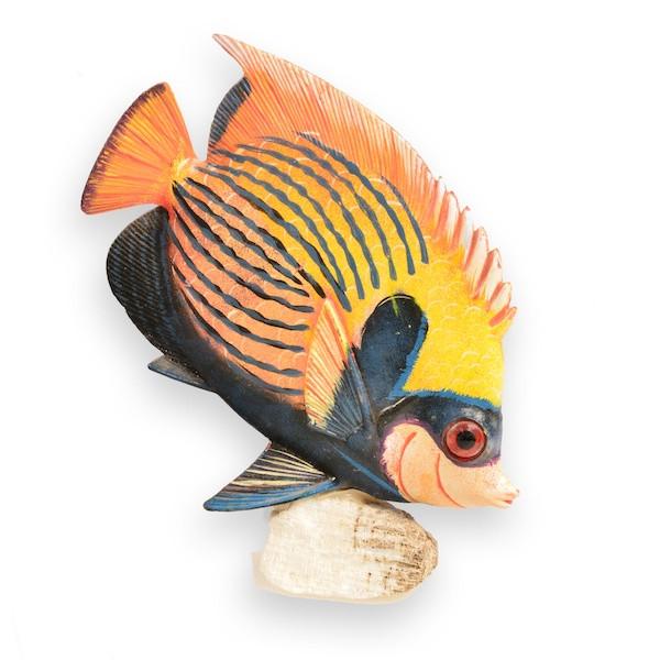 Yellow Orange Tropical Fish Statue - Gil & Roy Props
