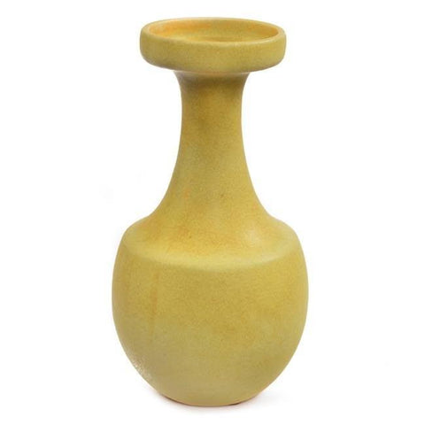 Yellow Long Neck Vase (A+D)