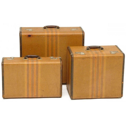 Tan Luggage - 3 Piece