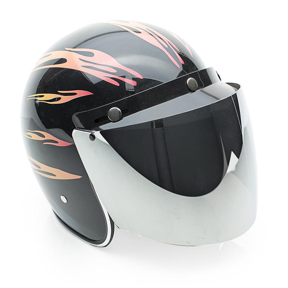 Flame Motorbike Helmet