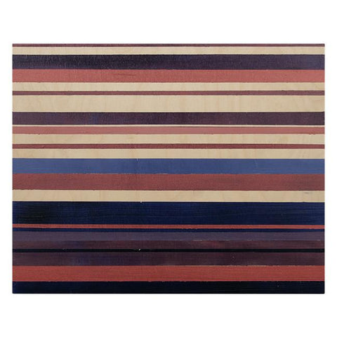 0169 (A+D) Purple Earth Stripes (20" x 16")