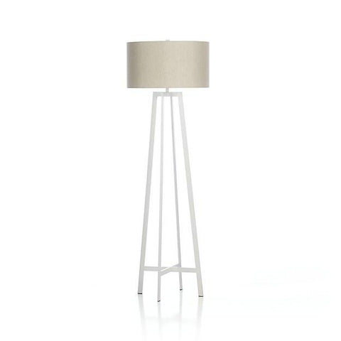 Castillo White Floor Lamp