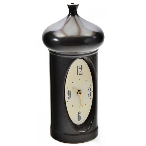 Black Urn Tabletop Clock