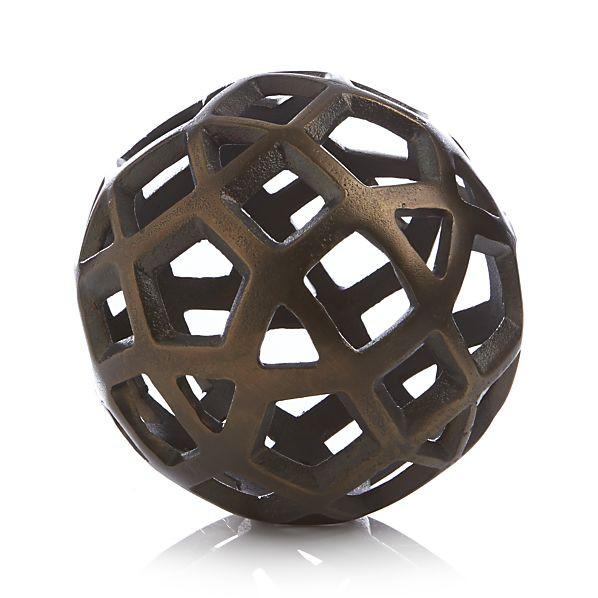 Bronze Geometric Ball (A+D)
