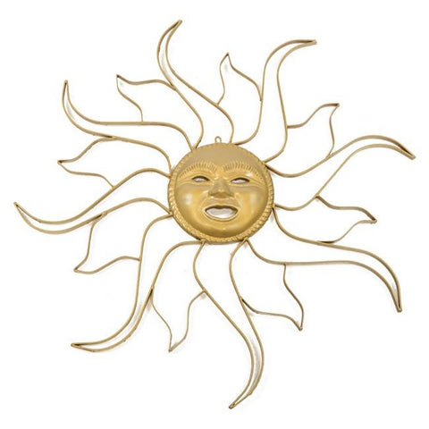 Gold Sun Wall Hanging