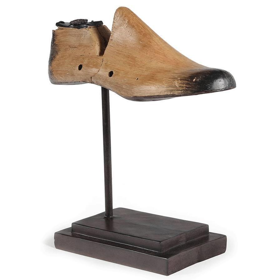 Wood Light Shoe Sculpture (A+D)
