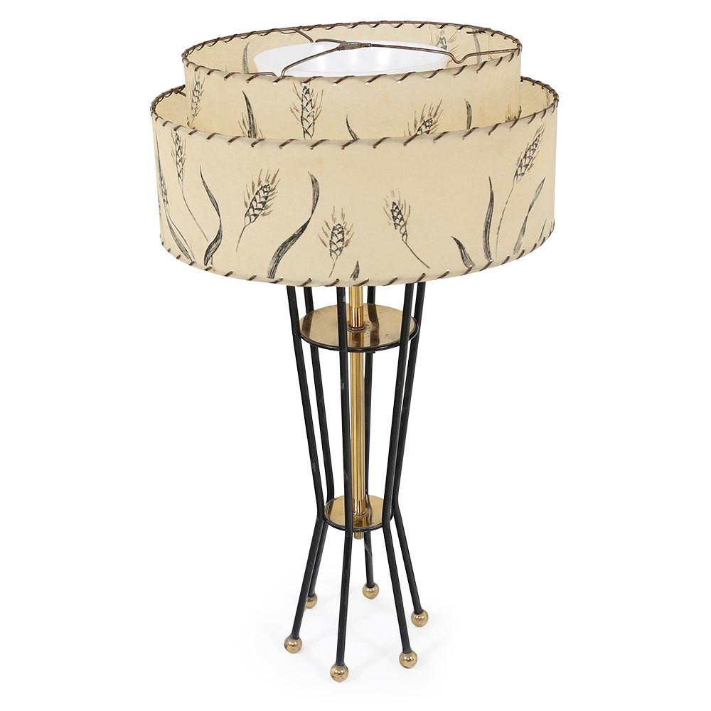 Leaf Shaded Table Lamp