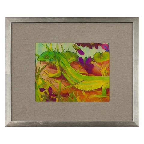 0163 (A+D) Psychedelic Lizard