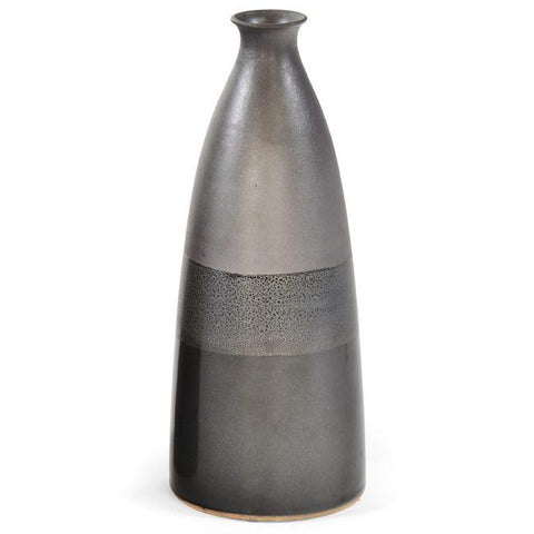 Grey Speckled Flower Vase