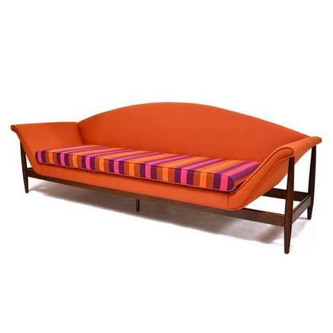 Orange Gondola Sofa