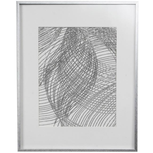 0641 (A+D) Gray Spirals C (16.5" x 20.5")