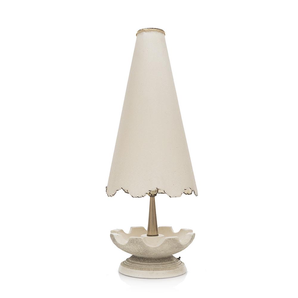 Cone Shaded Ashtray Lamp