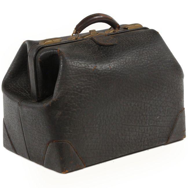 Black Leather Doctor's Bag