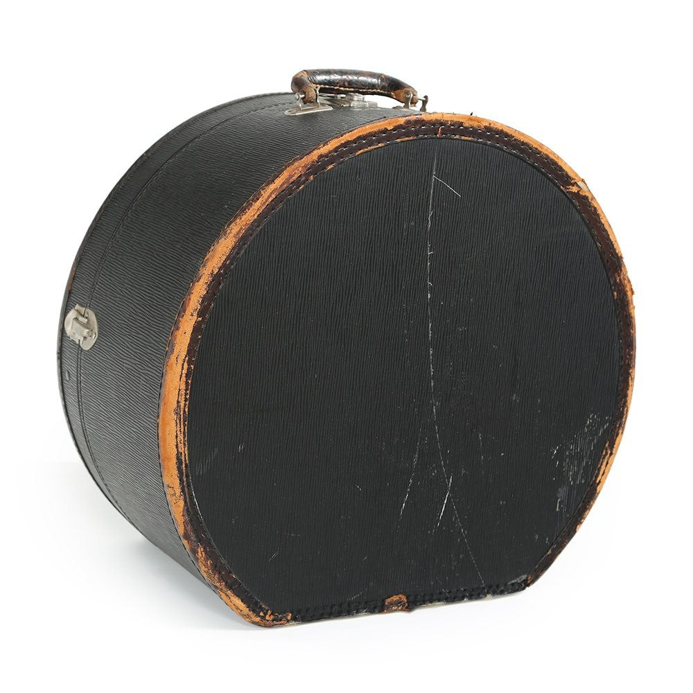 Round Black Hat Box Gil Roy Props