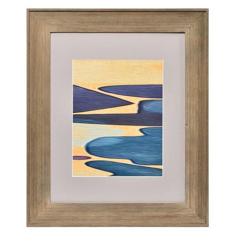 0638 (A+D) Navy Blue Abstract C (21" x 25")