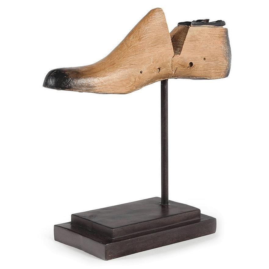 Wood Light Shoe Sculpture (A+D)