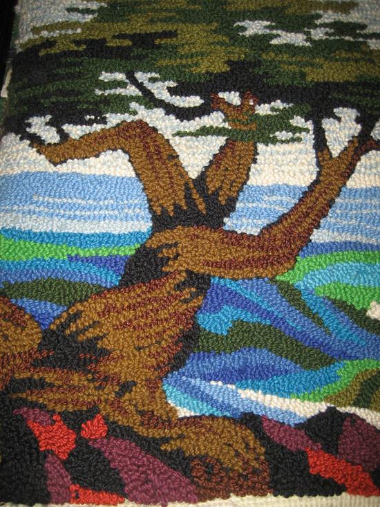 Seascape Ocean Rug Art Vintage Tapestry