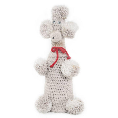 Pink Poodle Bottle Cover