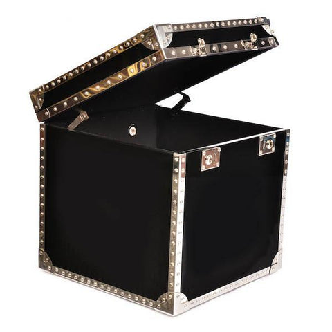 Trunk - Black with Chrome Square