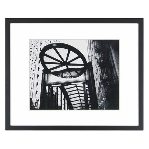 0262 (A+D) BW Subway Entrance (21.5" x 17.5")