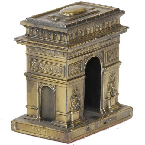 Gold Arc de Triomphe Table Sculpture