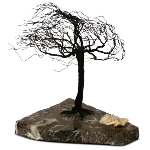 Black Wire Tree Sculpture