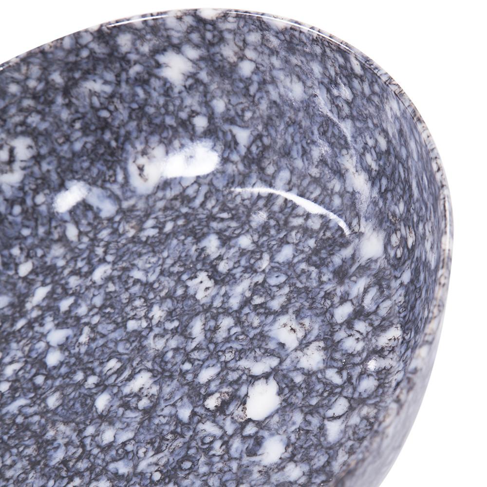 Grey Blue Bowl Speckled Resin (A+D)