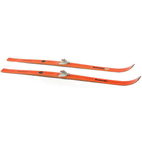 Orange Trak Skis