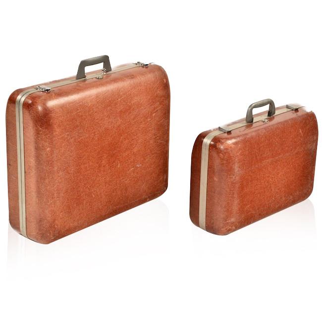 Brown Fiberglass Luggage