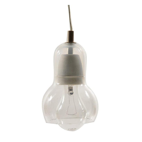 Clear Hanging Light with Edison Bulb