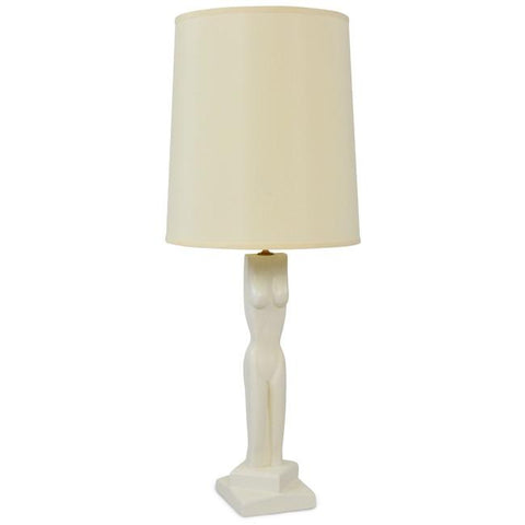 White Figure Table Lamp