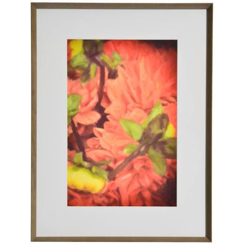 0768 (A+D) Flower Market Melon (19" x 25")