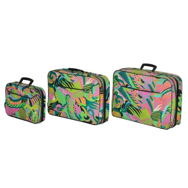 Patterned Luggage