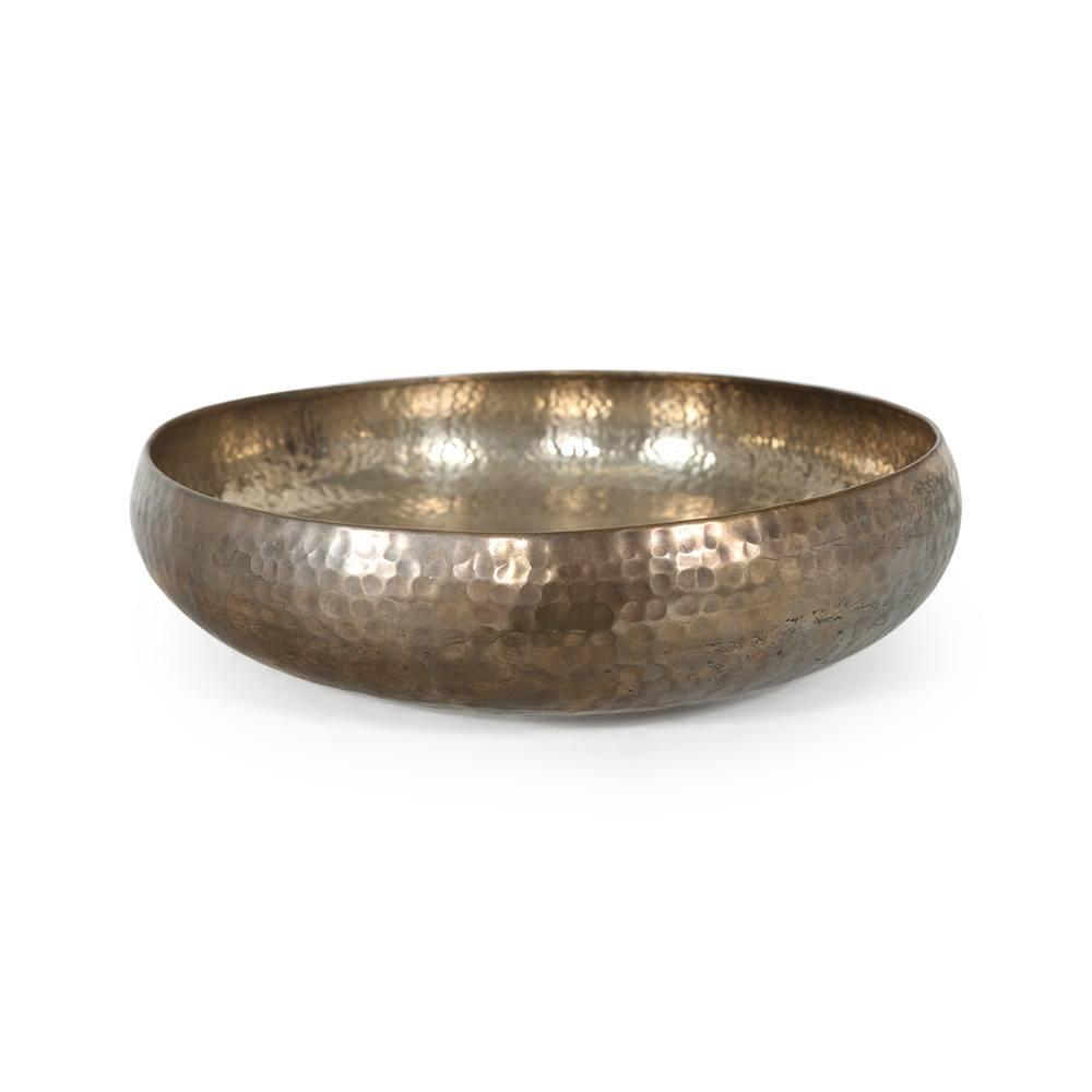 Silver Hammered Bowl